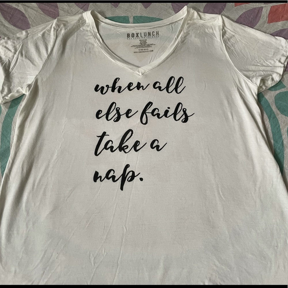 When All Else Fails Take A Nap Graphic Tee - image 2
